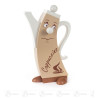 Räucherfigur Kaffeekanne Cappuccino