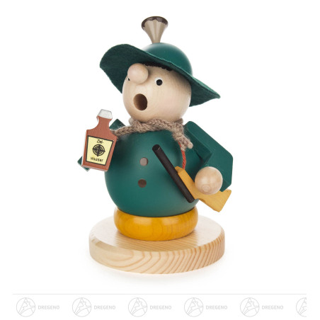 Räuchermann Förster Hubert m. Zielwasser