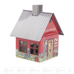 Räucherhaus Metall Feuerwehr