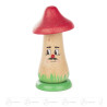Fröhlicher Räucherpilz - roter Hut 14,5cm