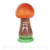 Fröhlicher Räucherpilz - oranger Hut 14,5cm
