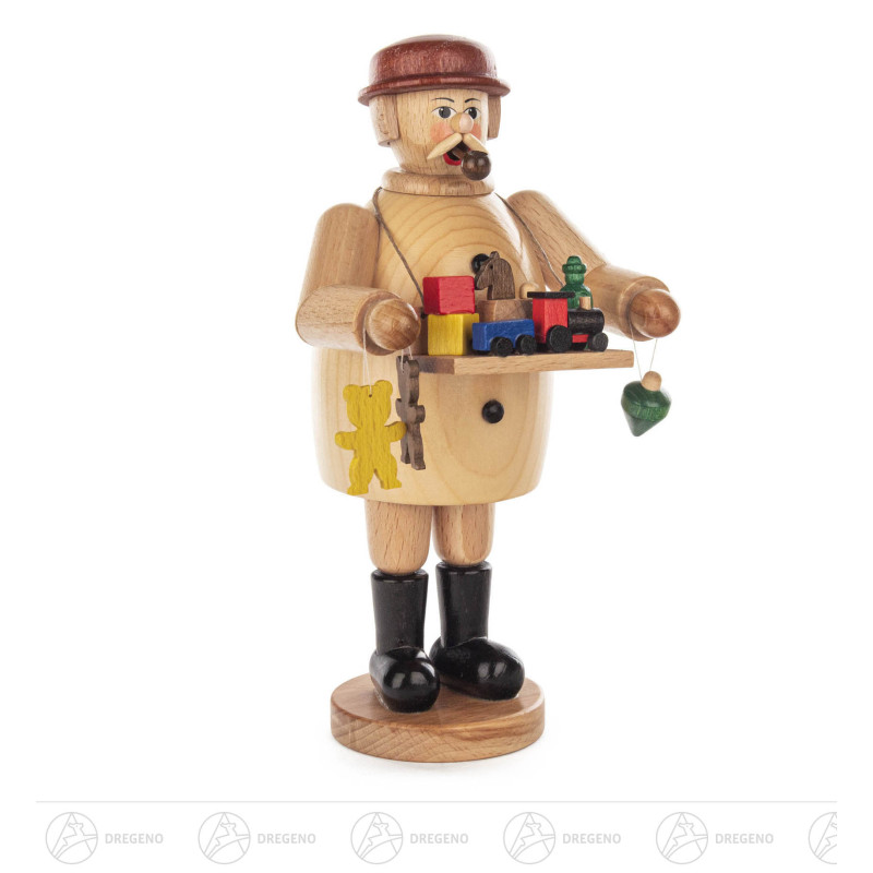 Räuchermann Spielwarenhändler 20cm