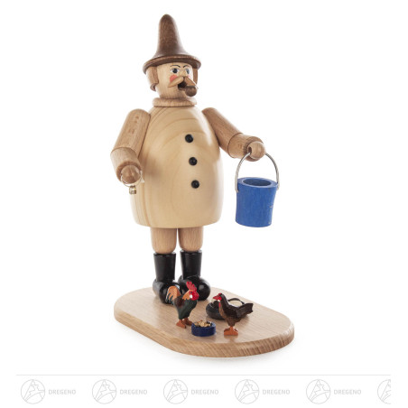 Räuchermann Geflügelzüchter 20cm