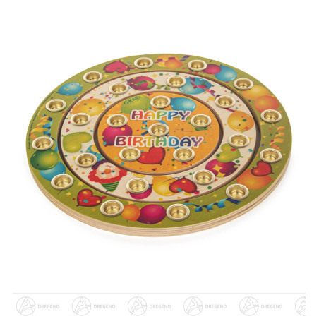 Geburtstagsring Happy Birthday