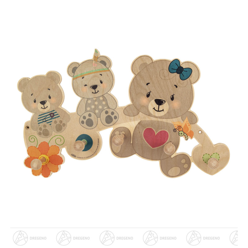 Garderobe Bär natur