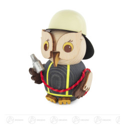 Mini-Eule Feuerwehr 7cm