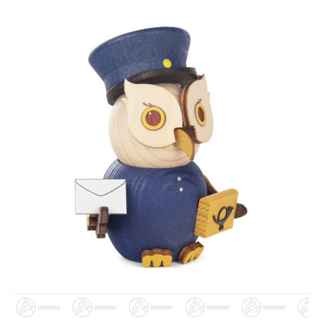 Mini-Eule Postbote 7cm