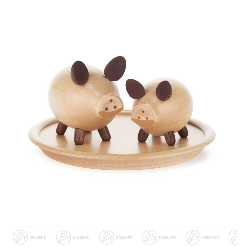 Schweinchengarnitur Salz- und Pfefferstreuer