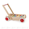 Laufwagen mit Bausteinen