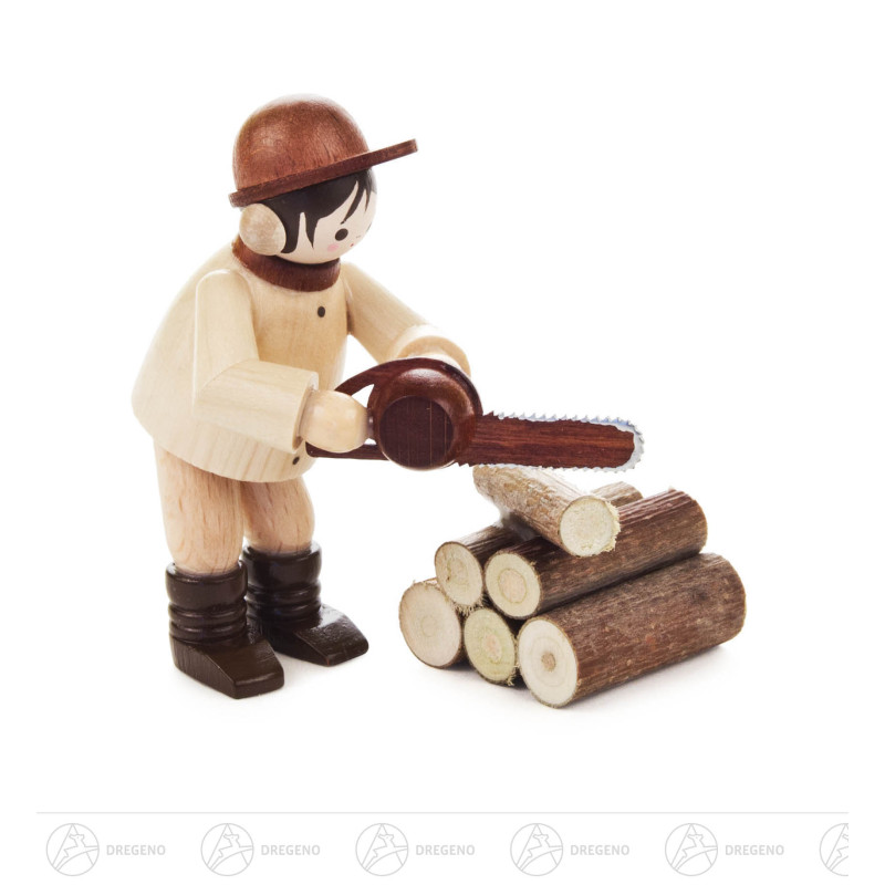 Kettensäger natur (2) 5,5cm