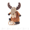 Elch auf Schlitten 7cm