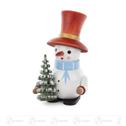 Schneemann Willy mit Baum...