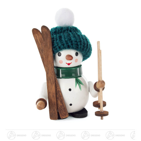 Schneemann Richard mit Ski 8cm