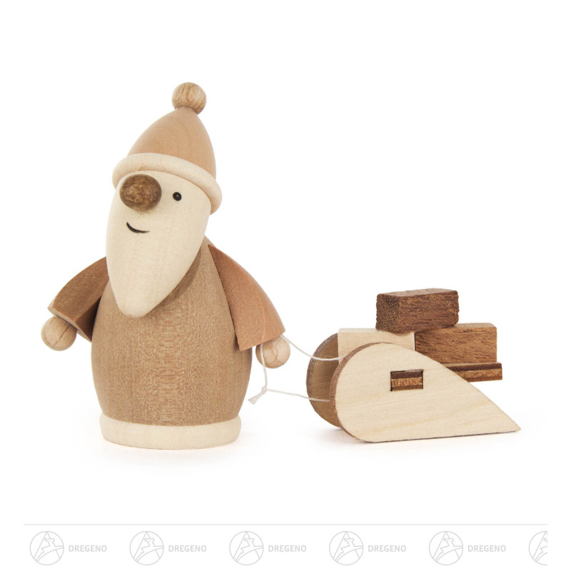 Ruprecht mit Schlitten 5,5cm