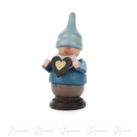 Zwerg mit Herz 5cm