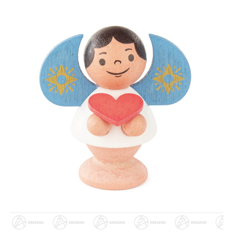 Engel mit Herz, bunt 5cm
