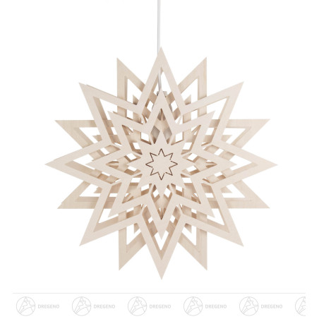 Weihnachtsstern, elektr. Beleuchtung 28cm