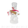Schneemann mit Nudelholz 8cm