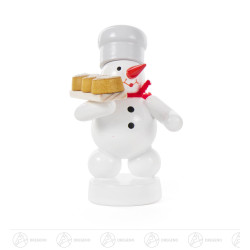 Schneemann mit Kuchen  8cm