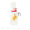 Schneemann Bäcker mit Rührgerät 8cm