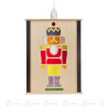 Fensterlaterne Nussknacker 27cm