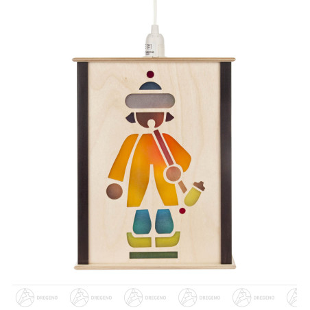 Fensterlaterne Reiterlein 27cm