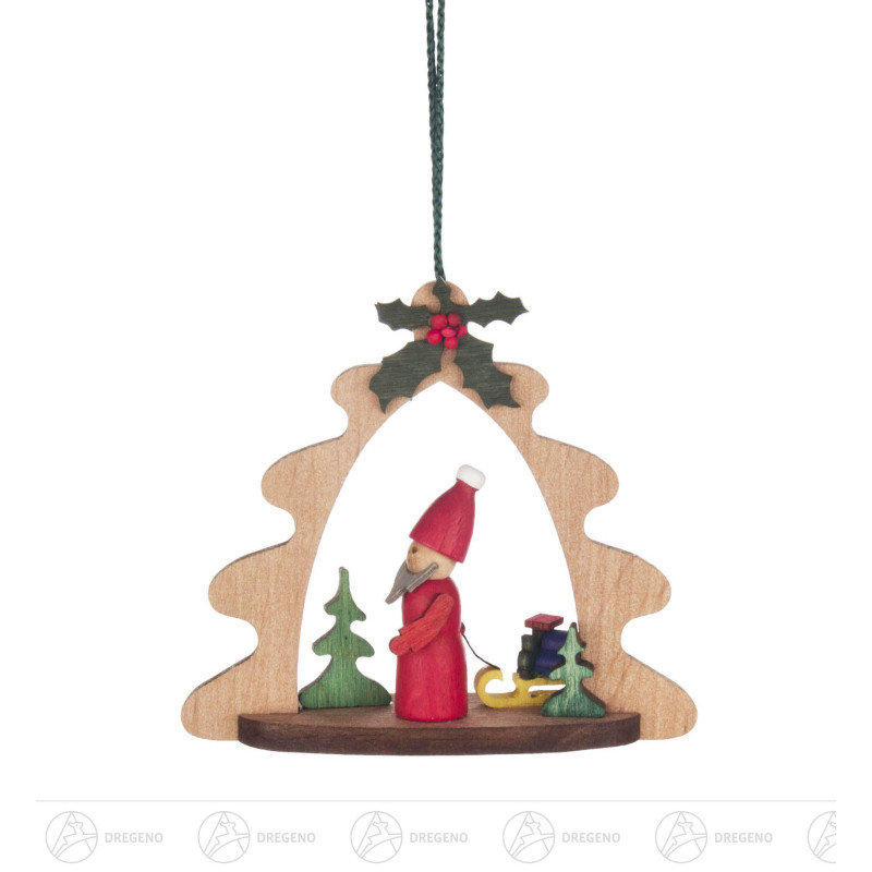 Behang Weihnachtsmann 7cm