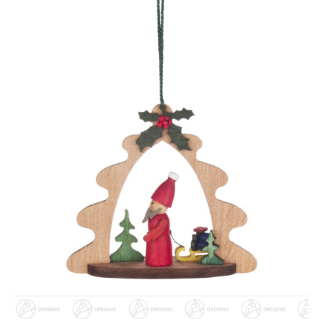 Behang Weihnachtsmann 7cm