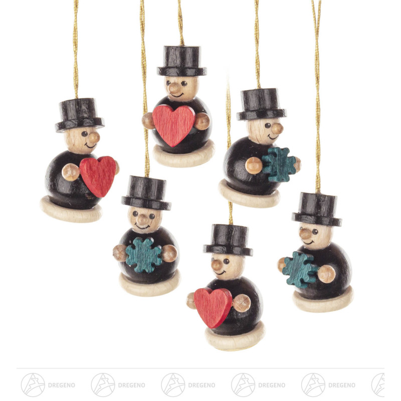 Behang Glücksbringer (6) 3cm