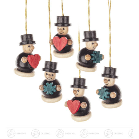 Behang Glücksbringer (6) 3cm