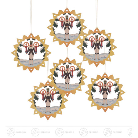 Behang Bergmann bunt (VE 6) 6cm