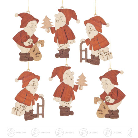 Behang Weihnachtsmann (6) 6cm