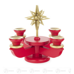 Adventsleuchter klein rot...