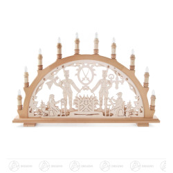 Schwibbogen mit Bergmann,...