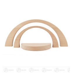 Schwibbogen natur 3-teilig,...