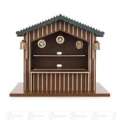 Weihnachtsmarktstand mit...
