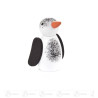 Stimmungsvogel weiß/schwarz 5cm