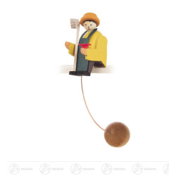 Schaukelfigur Gärtner 9cm