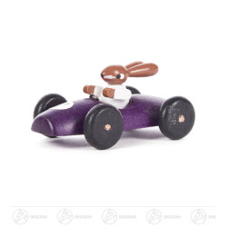 Hasenrennauto klein, lila 8cm