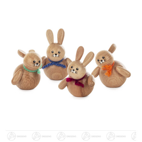 Hasen natur stehend (4) 5cm