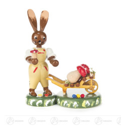 Hase mit Schubkarre und...