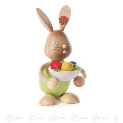 Hase Stupsi mit Eierschale...