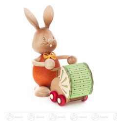 Hase Stupsi mit Kinderwagen...