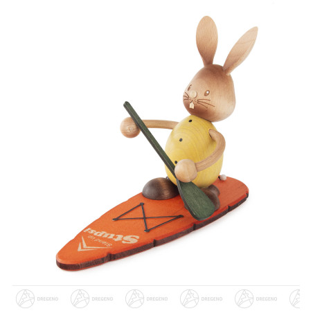 Hase Stupsi auf Stand up Board 12cm