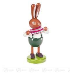 Hase mit Mundharmonika groß...