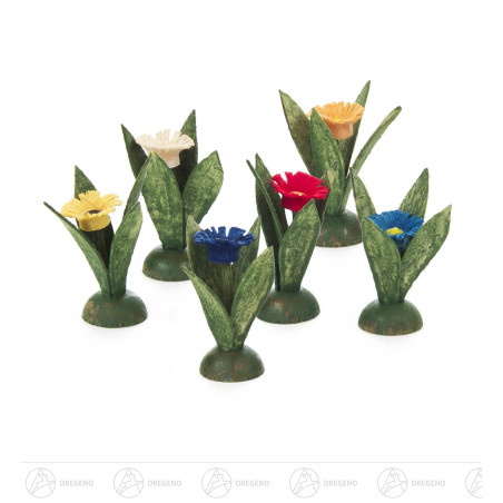 Blumenstöckchen (6) 4cm