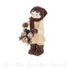 Frau mit Baumschmuck 6cm