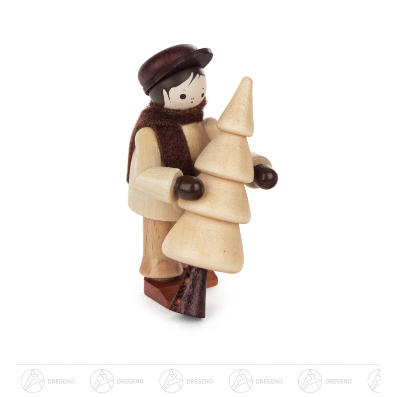 Weihnachtsbaumkäufer natur 6cm