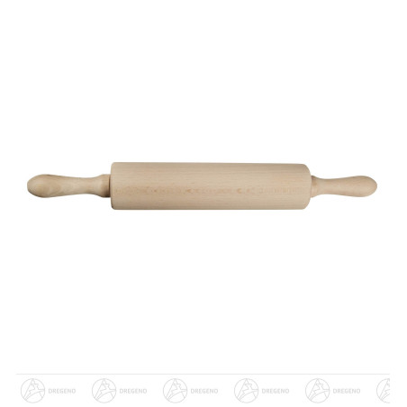 Teigrolle Holzachse 40cm Grifflänge 90mm
