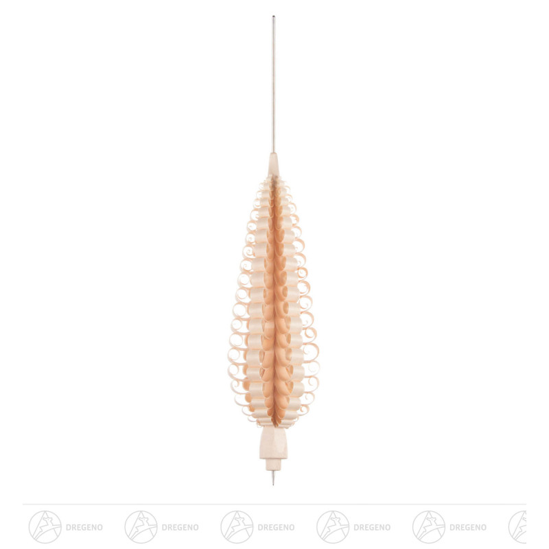 Spanbaum 20cm mit Bohrung und Pyramidennadel